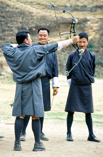 Archers in Bhutan