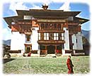 A Dzong in Bhutan